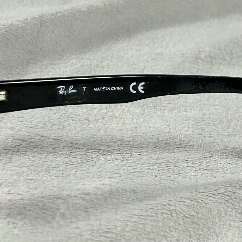 Ray Ban Eyeglasses Black Rectangular Frame Only C… - image 5